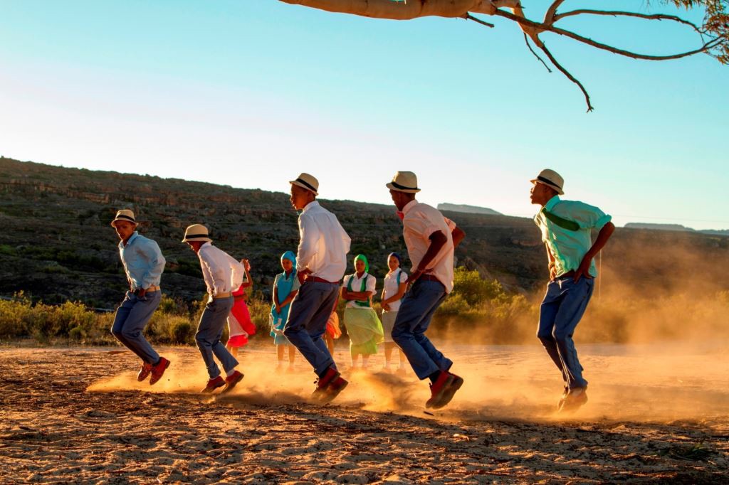 Die Nuwe Graskoue Trappers at Bushmans Kloof